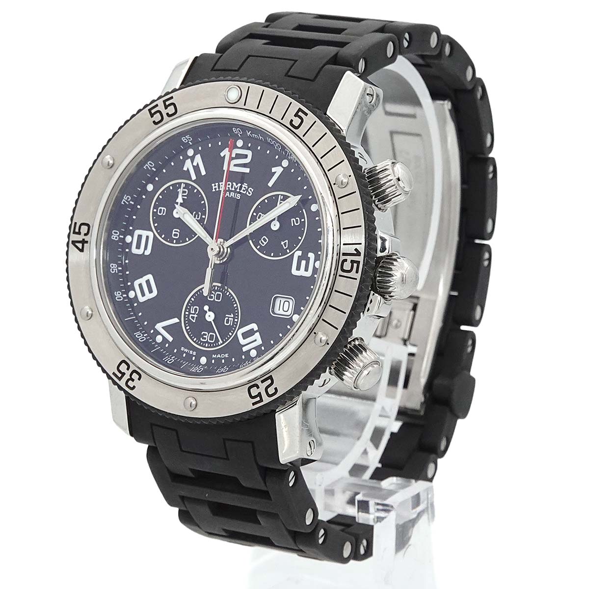 Clipper Diver Chronograph CL2 915 Black Dial Mens Watch