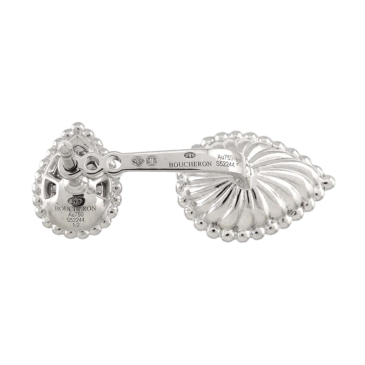 SERPENT BOHEME Aquaprase Diamond Earring 18K WG OnePiece only