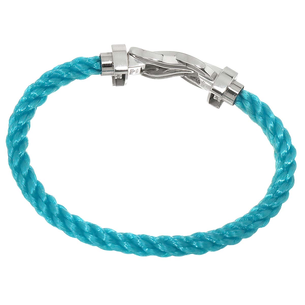 Chance Infini Diamond Bracelet LM 18K White Gold 750 Steel size14