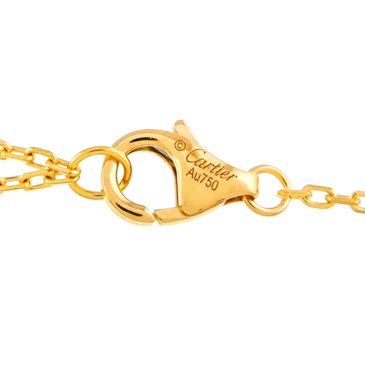 Juste Un Clou Diamond Necklace 18K Yellow Gold 750