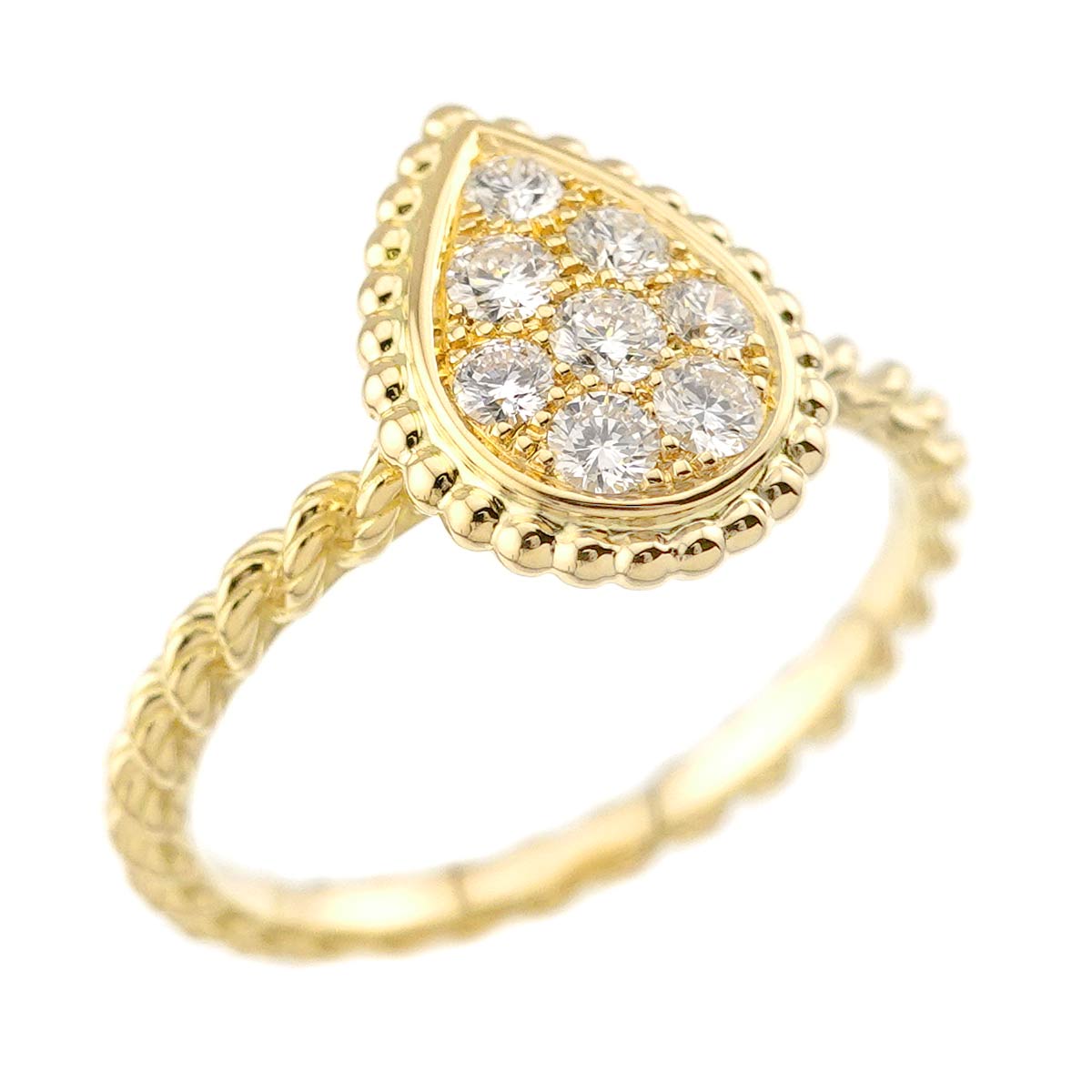 Serpent Boheme Diamond SM Ring 18K YG 750 Size53 6.25-6.5(US)