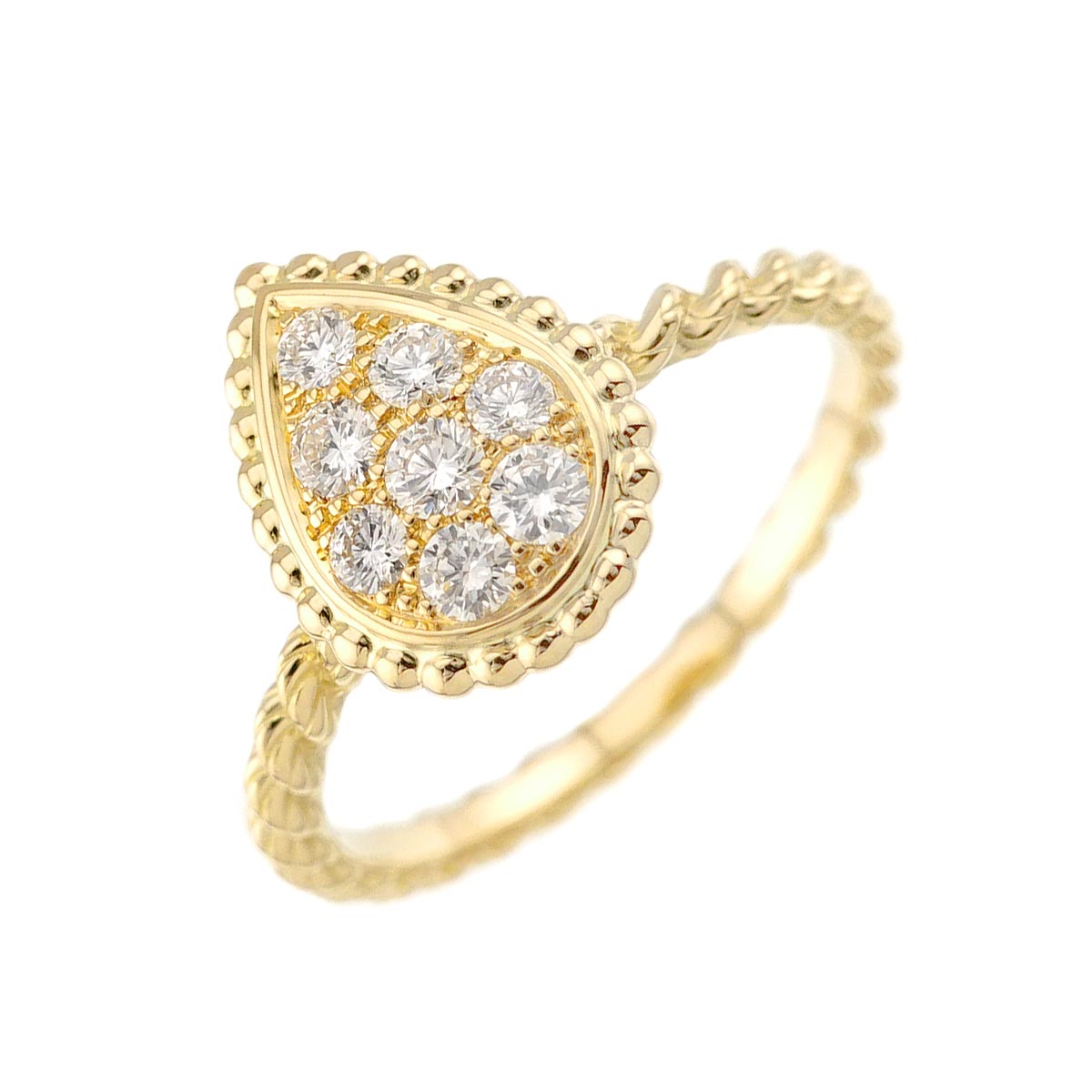 Serpent Boheme Diamond SM Ring 18K YG 750 Size53 6.25-6.5(US)