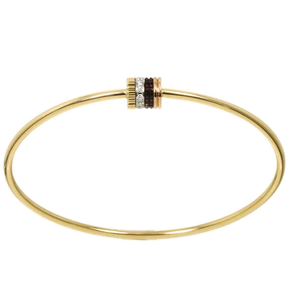 Quatre classique Diamond Bracelet 18K YG WG PG 750 PVD Size18