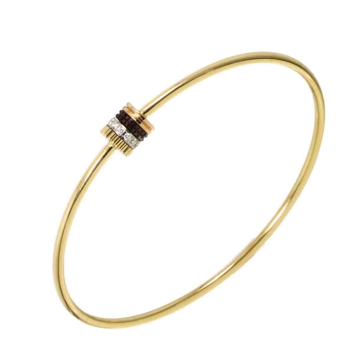 Quatre classique Diamond Bracelet 18K YG WG PG 750 PVD Size18