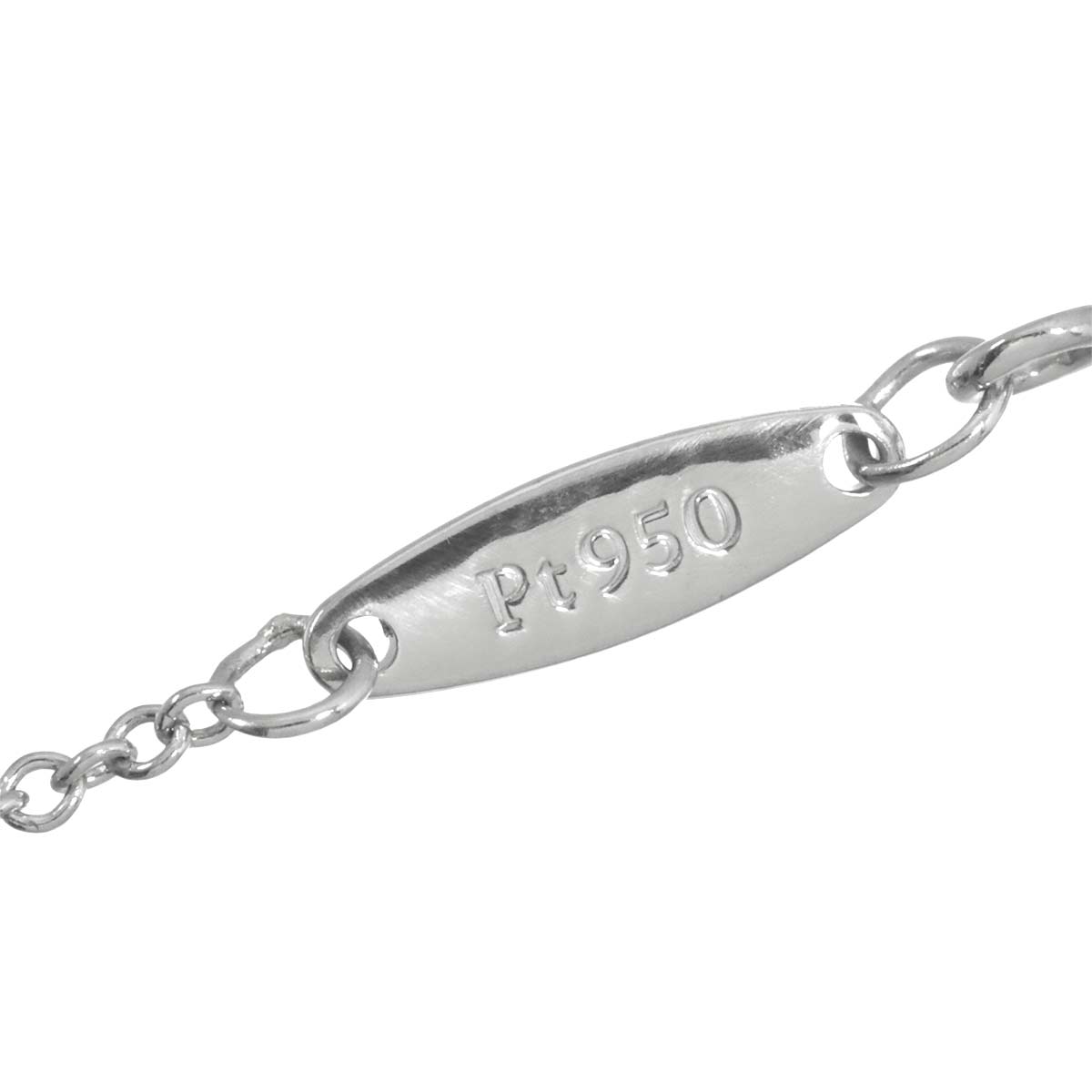 By The Yard Sapphire Diamond Necklace Platinum