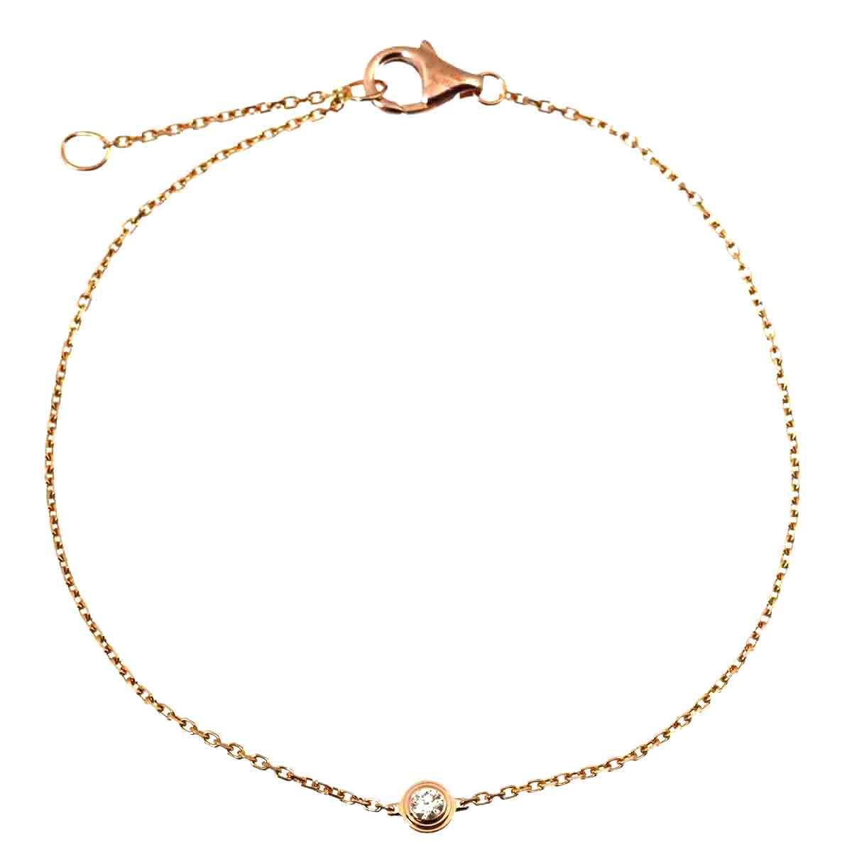 d Amour Diamond XS Bracelet 18K Pink Gold 750