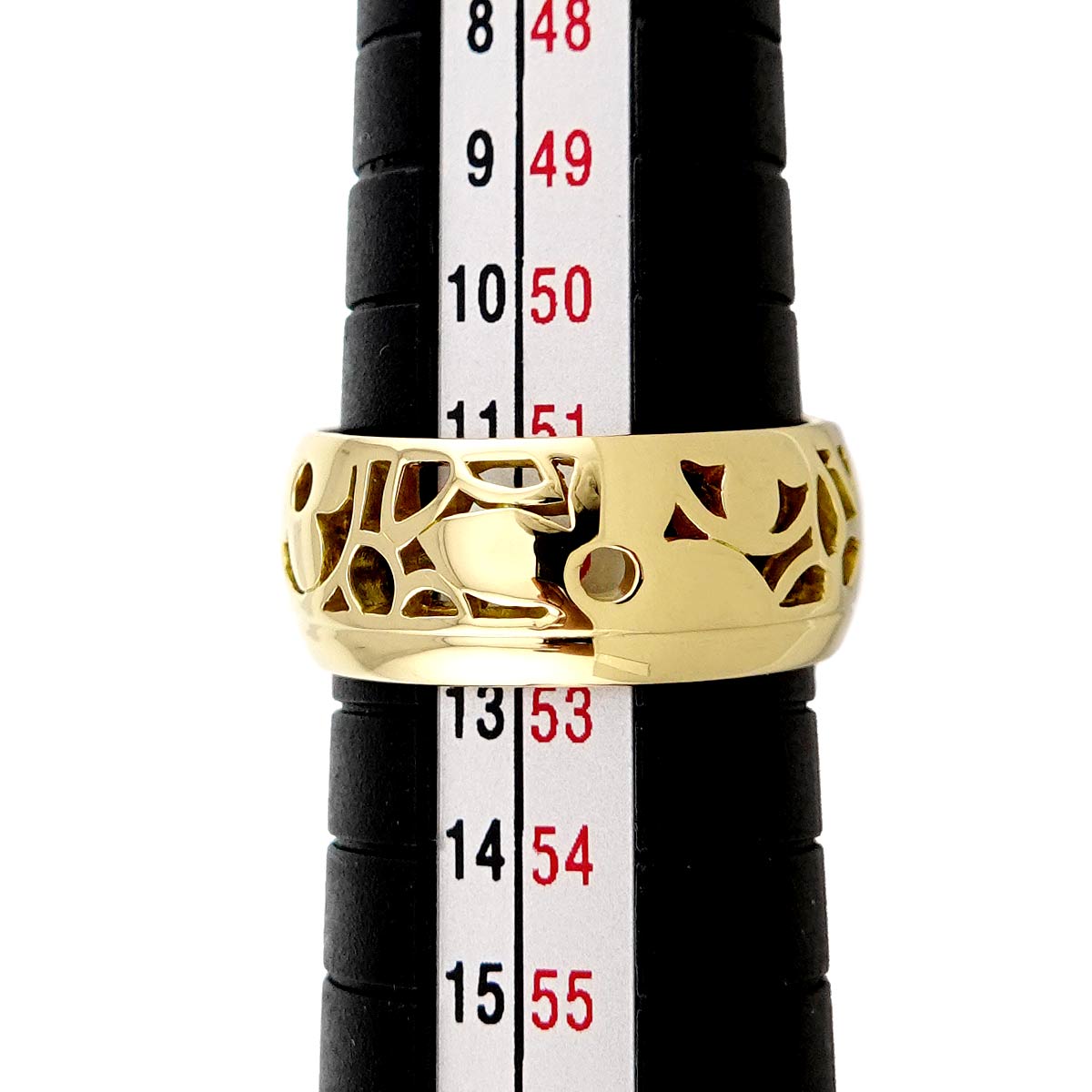 Petit Berg Monogram Ring 18K YG 750 Size52 6(US)