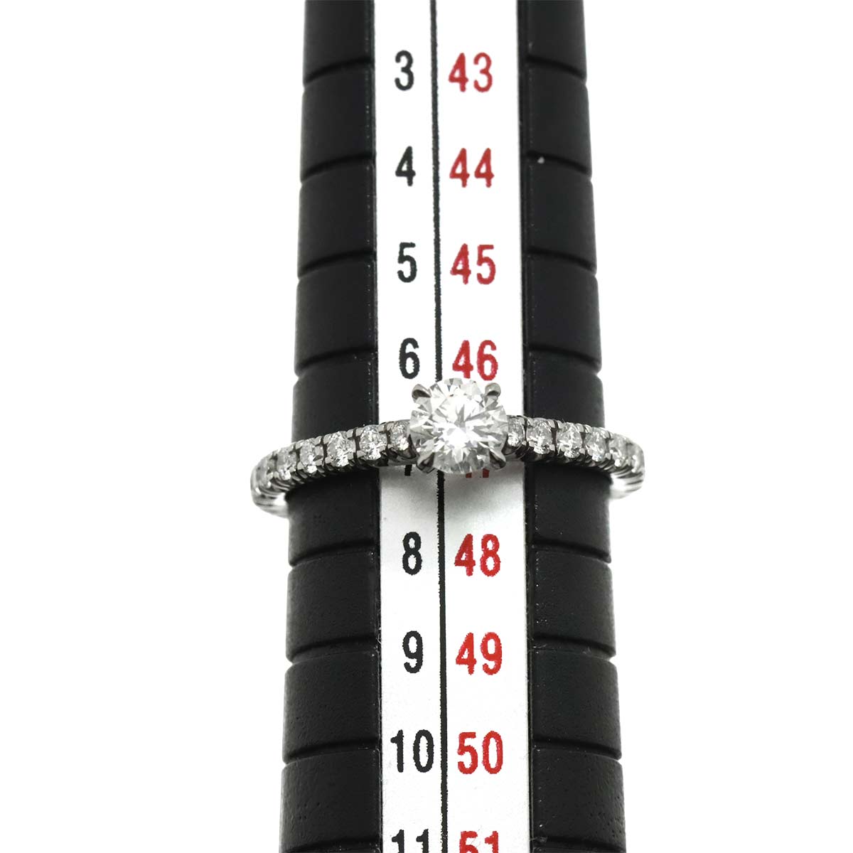 ETINCELLE Half Diamond 0.32ct Ring Pt size47 4(US)