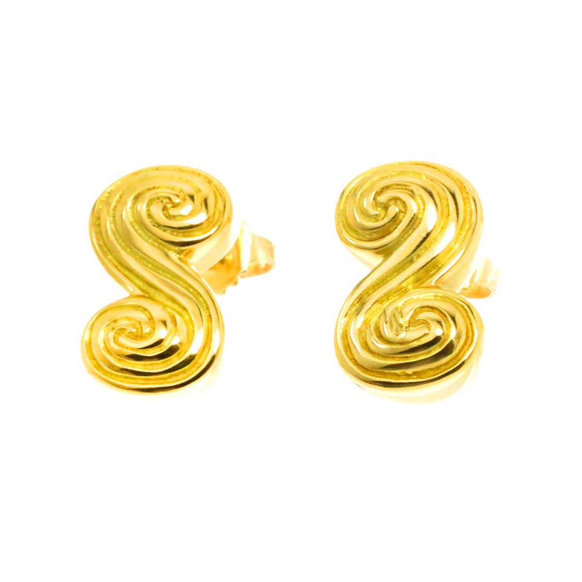 Earrings Pierced 18K Yellow Gold 750
