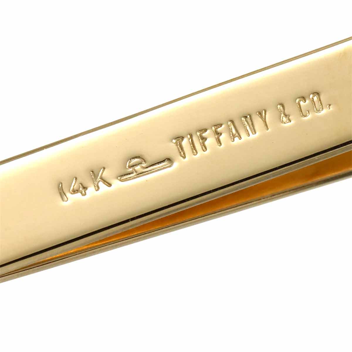 Tie Bar Sapphire 14K Yellow Gold 585