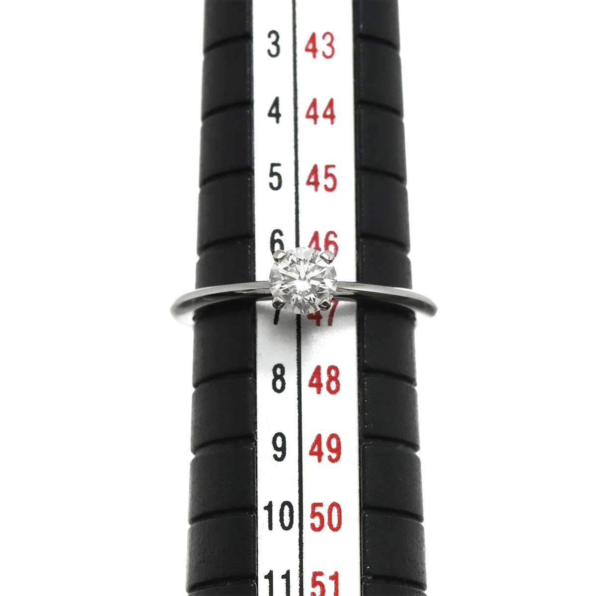 True Diamond 0.34ct F/VS1/3EX Ring Platinum size4.5(US)