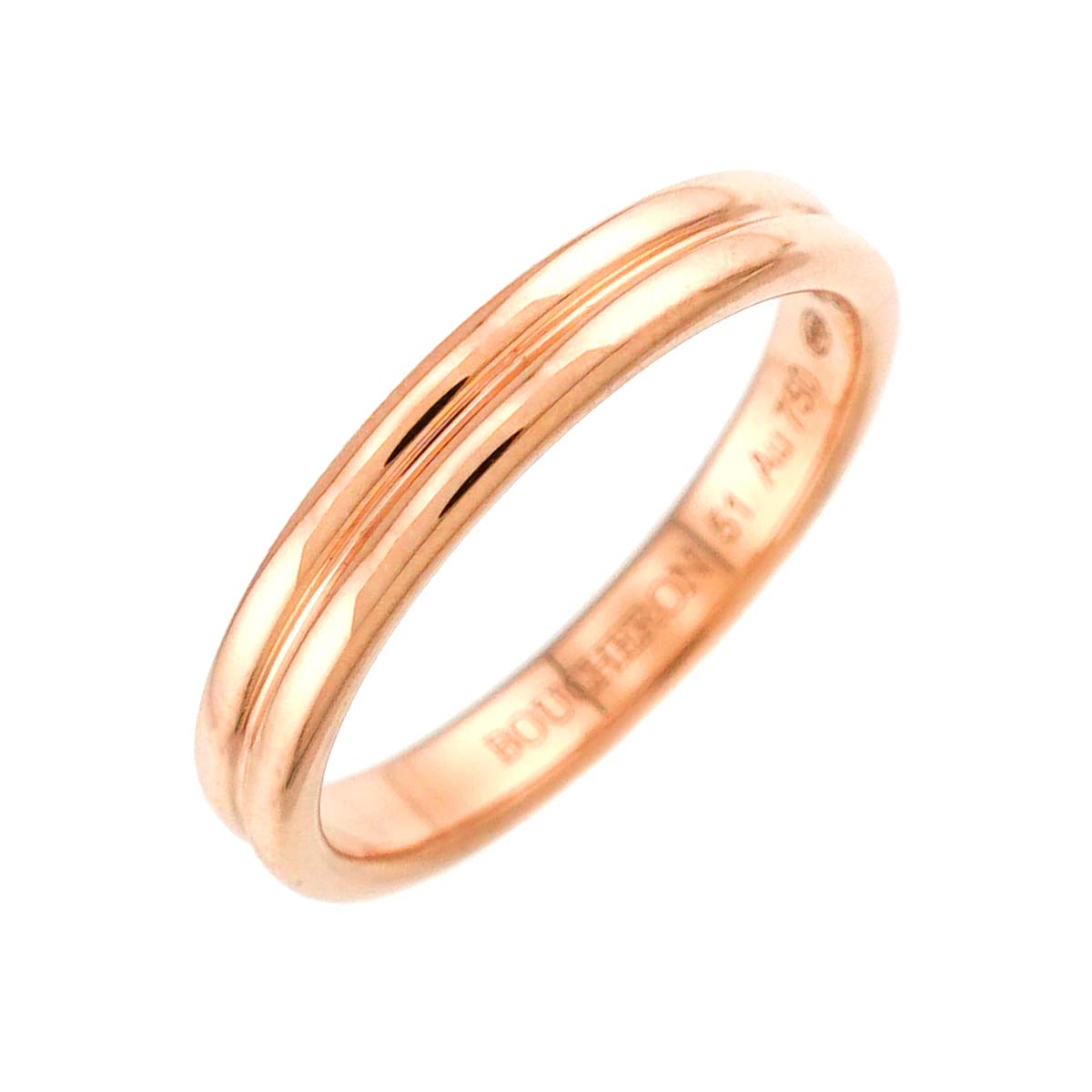 GODRON Ring 18K PG 750 size51 5.5-5.75(US)