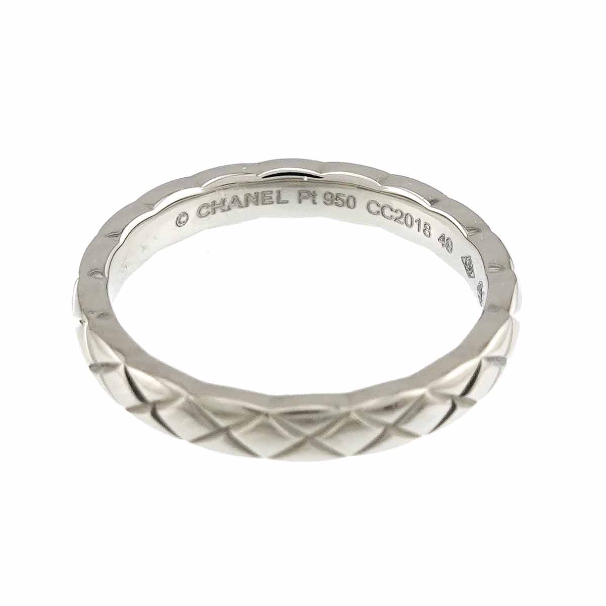 Coco Crush Ring SM Platinum size49 4.75-5(US)