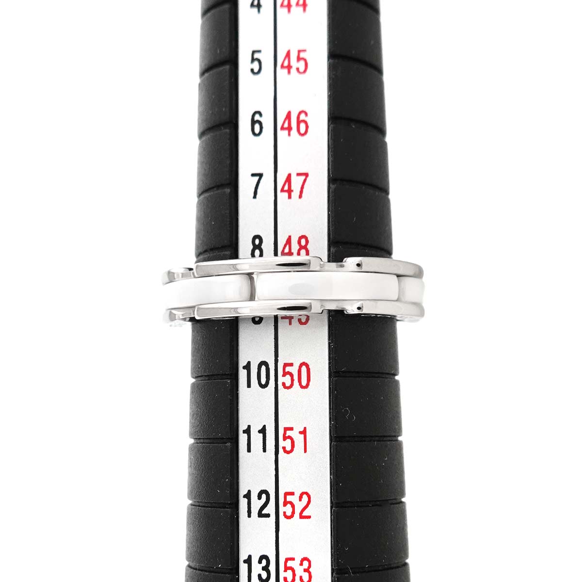 ULTRA SM Ring White Ceramic 18K WG 750 Size49 4.5(US)