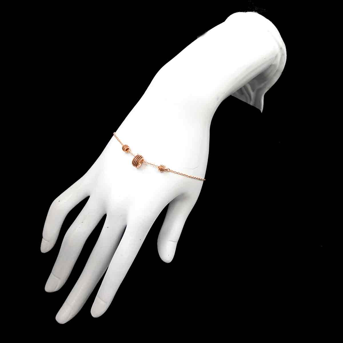 METROPOLITAN Diamond Bracelet 18K PG 750