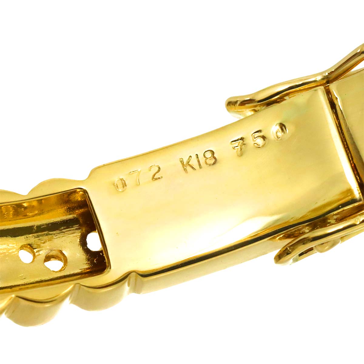Diamond 0.72ct Bracelet K18 YG Yellow Gold 750