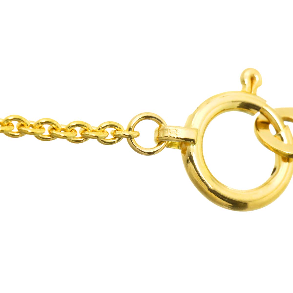 Akoya Pearl 5.6mm Diamond Necklace 18K YG 750