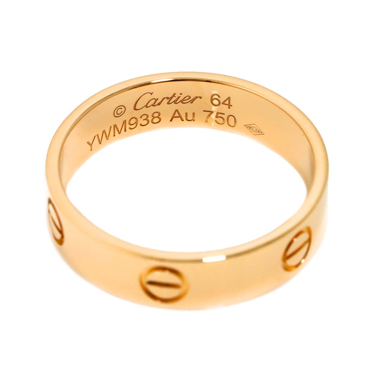 Love Ring 18K Pink Gold 750 size64 10.5-10.75(US)