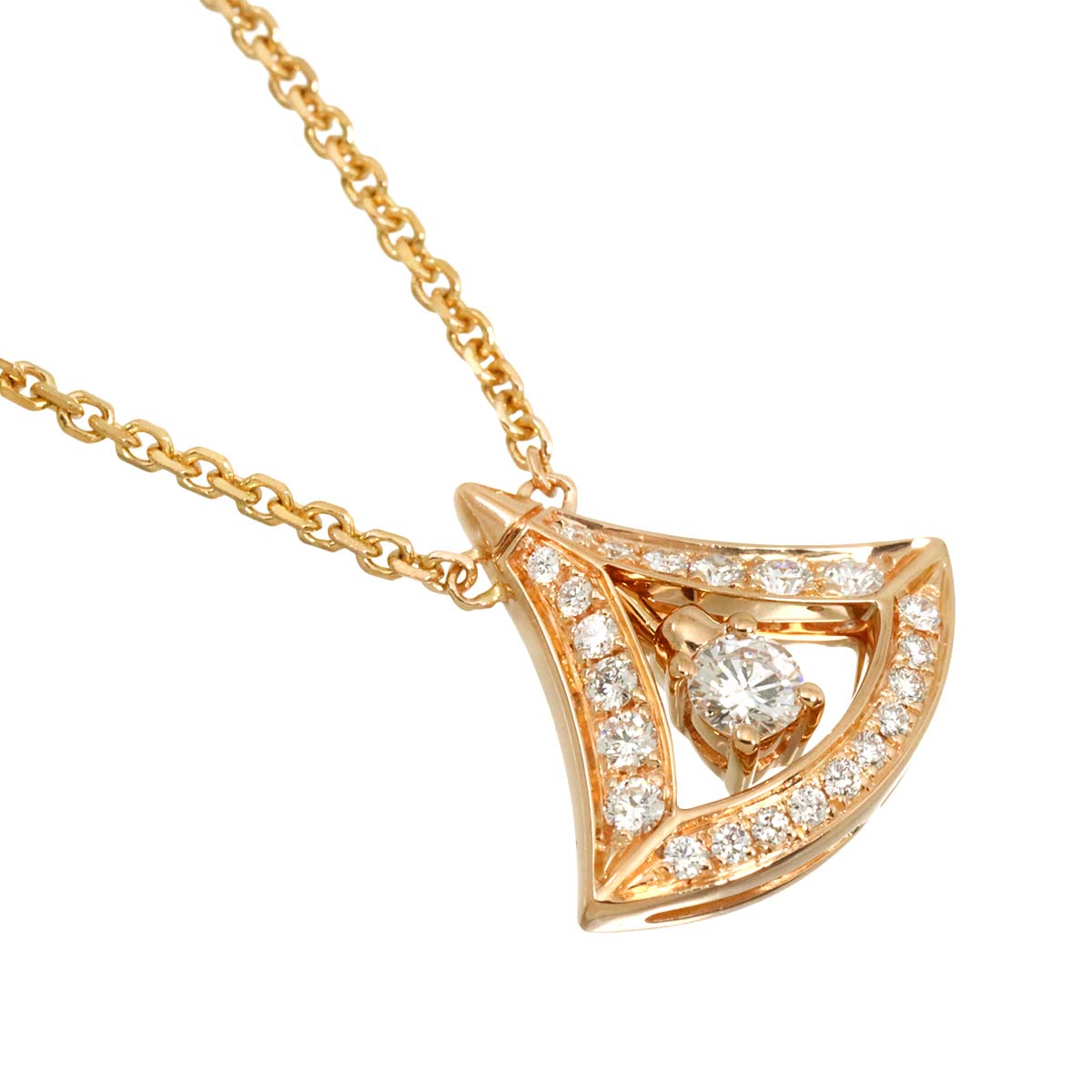 DIVAS DREAM Diamond Necklace 18K PG 750