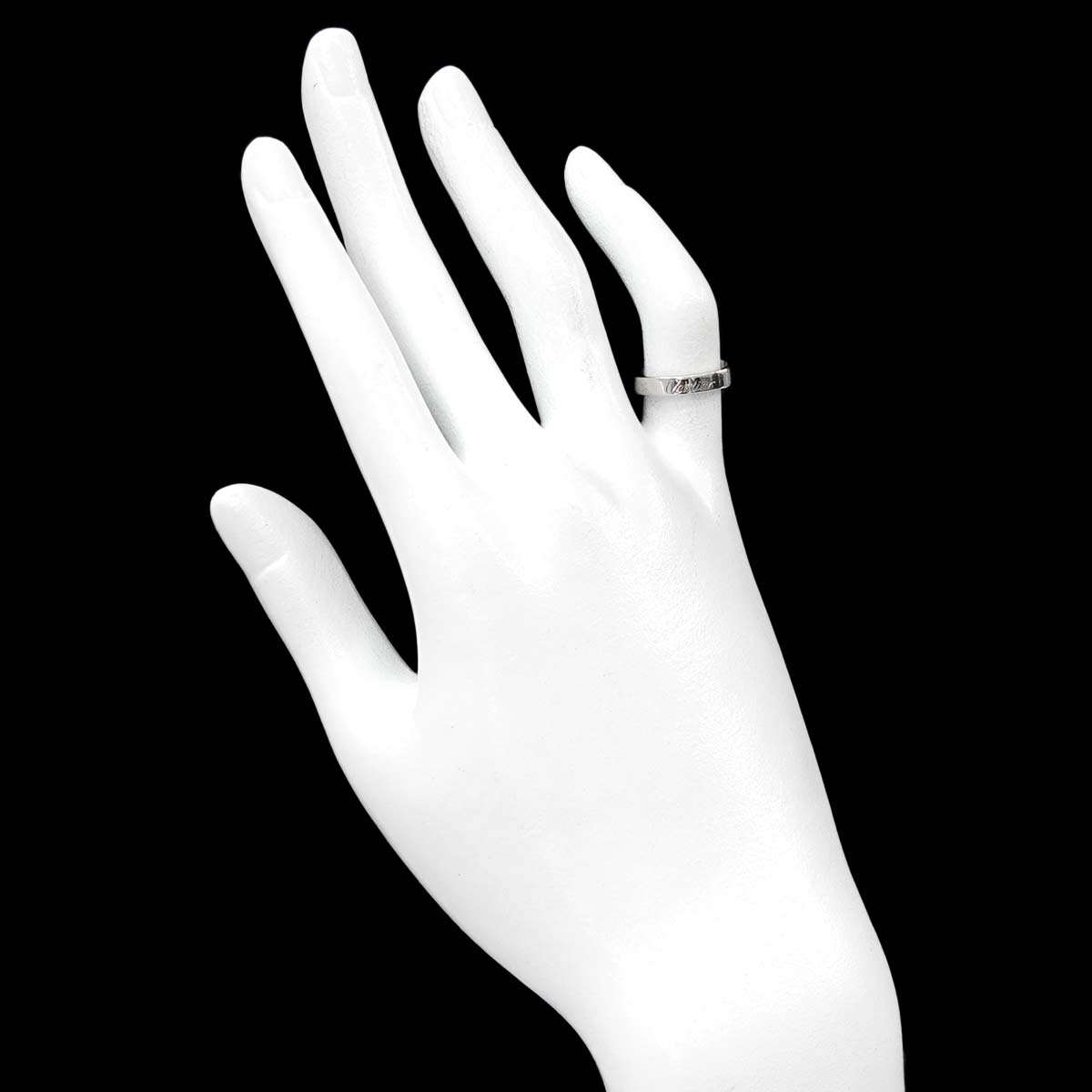 C de Ring Platinum size47 4(US)