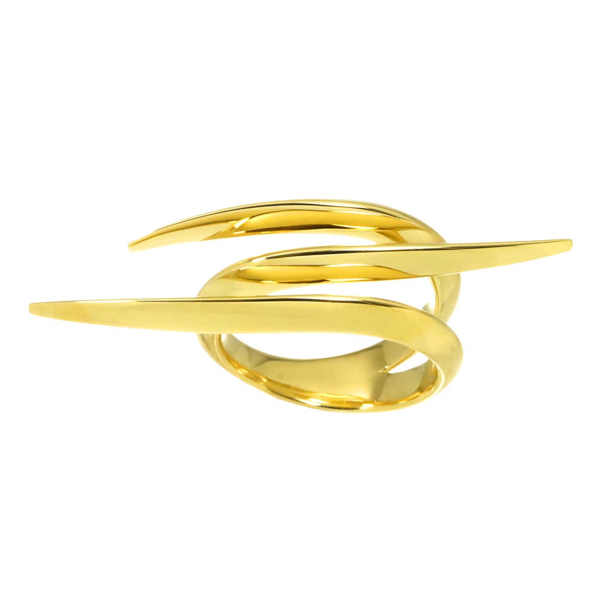 Ring 18K YG 750 Size5.5-5.75(US)