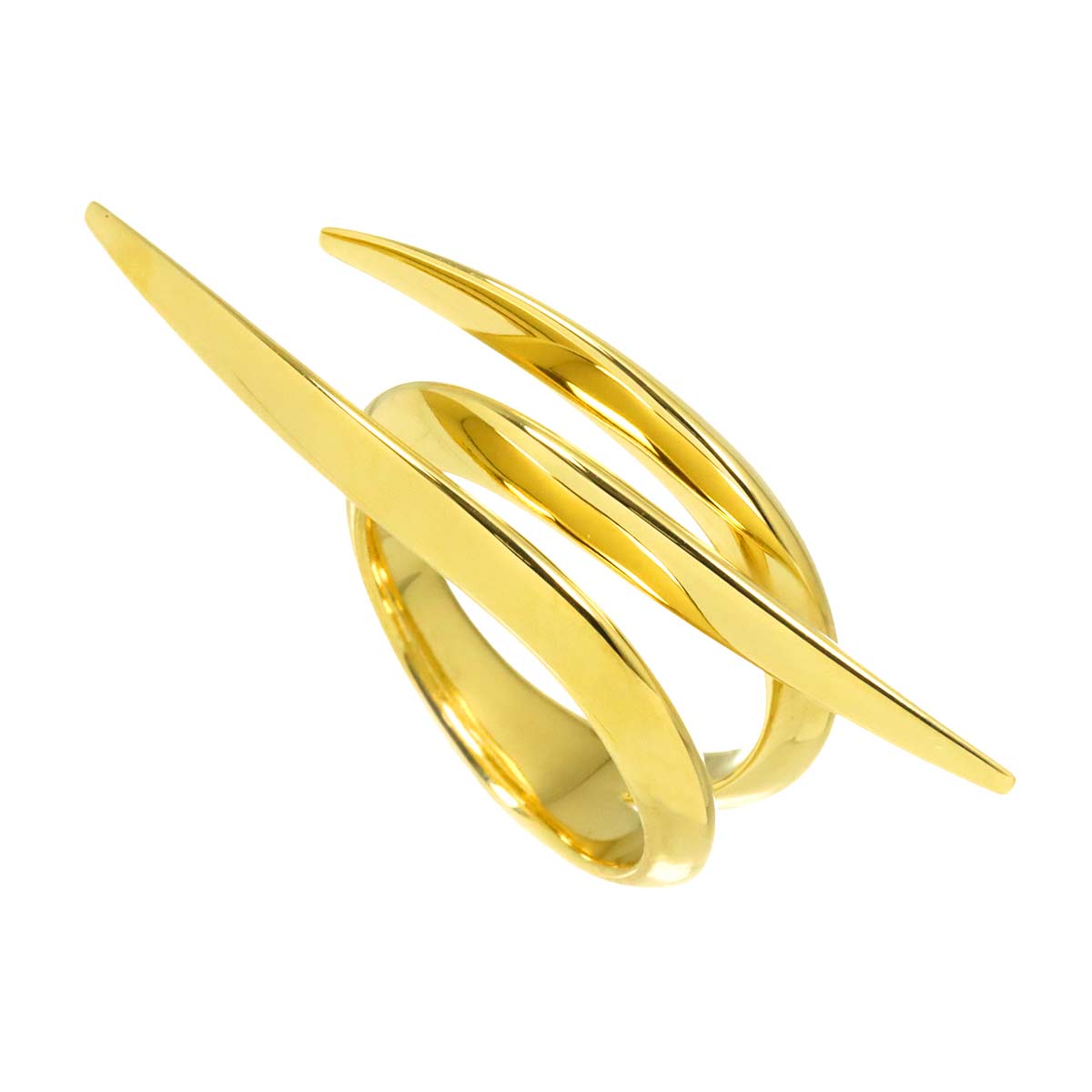 Ring 18K YG 750 Size5.5-5.75(US)