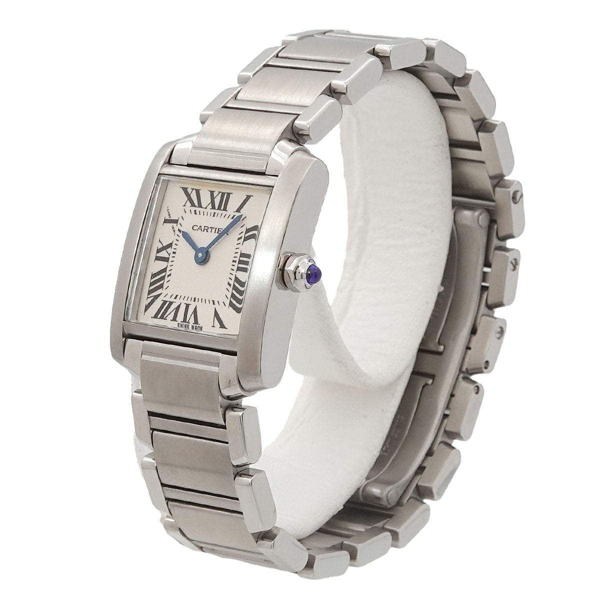 Tank Francaise SM W51008Q3 Quartz Cream Dial Ladies Watch