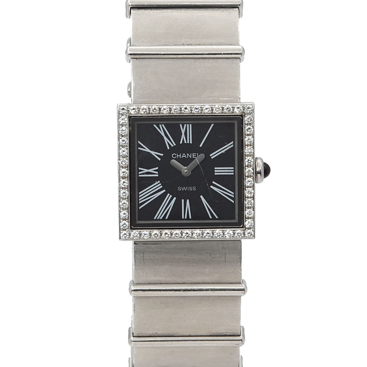 Mademoiselle H0826 Quartz Black Dial Ladies Wrist Watch