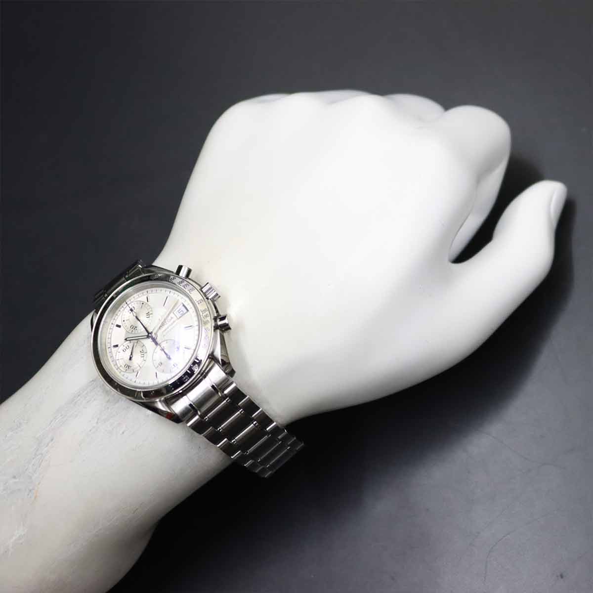 Speedmaster Date 3513 30 Chronograph Automatic Silver Dial Mens