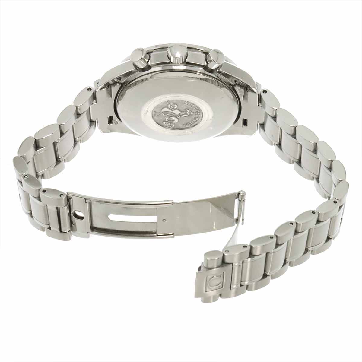 Speedmaster Date 3513 30 Chronograph Automatic Silver Dial Mens