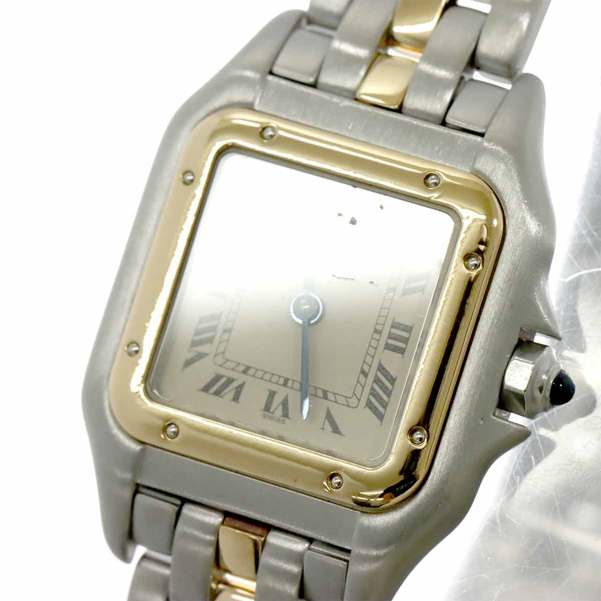 Panthere one Row SM Quartz W25029B5 YG Ladies Watch
