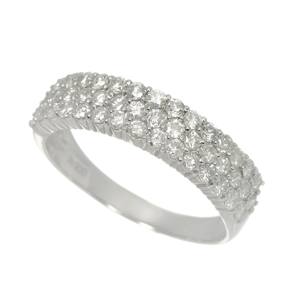 Diamond 1.00ct Ring Pt Platinum size7.25(US)