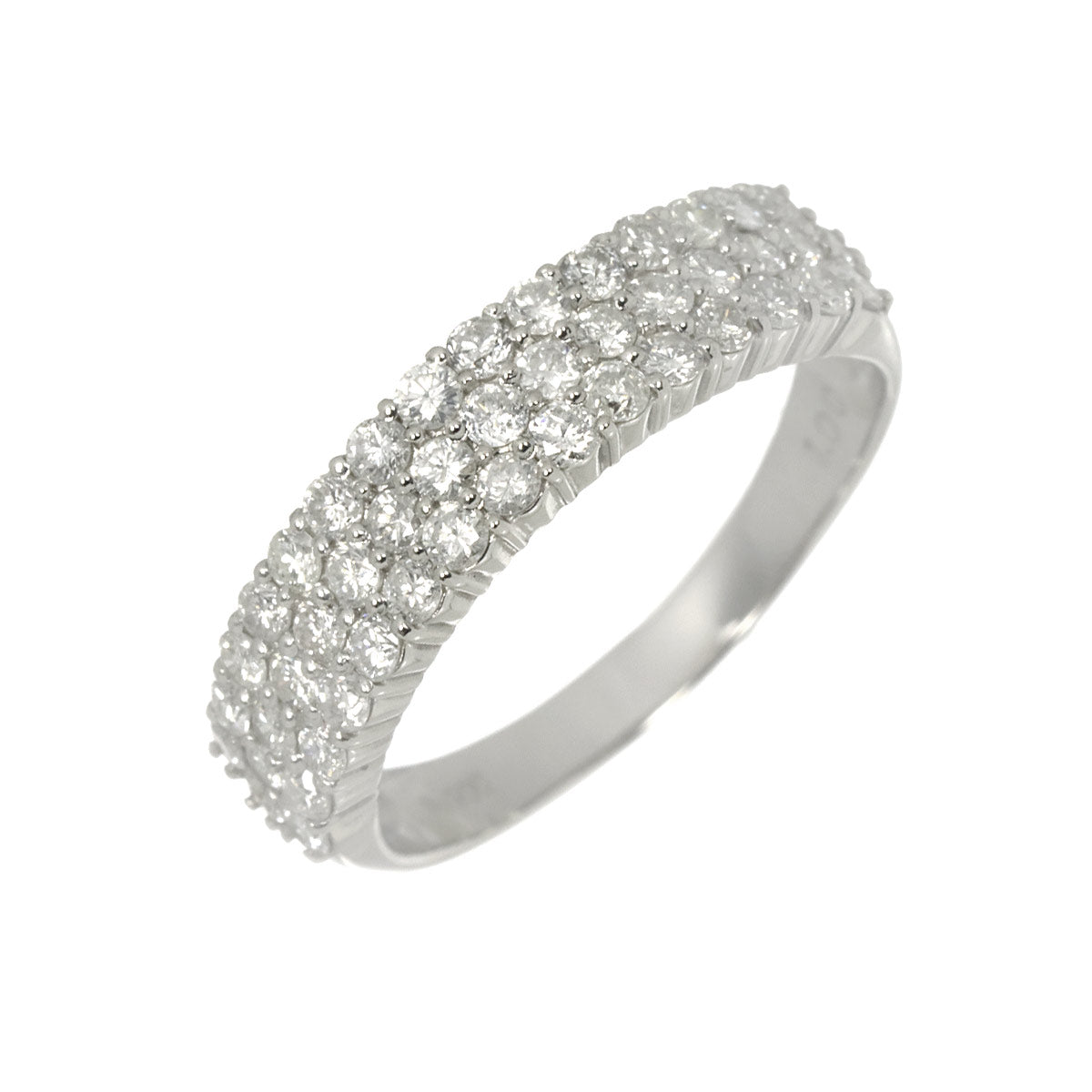 Diamond 1.00ct Ring Pt Platinum size7.25(US)