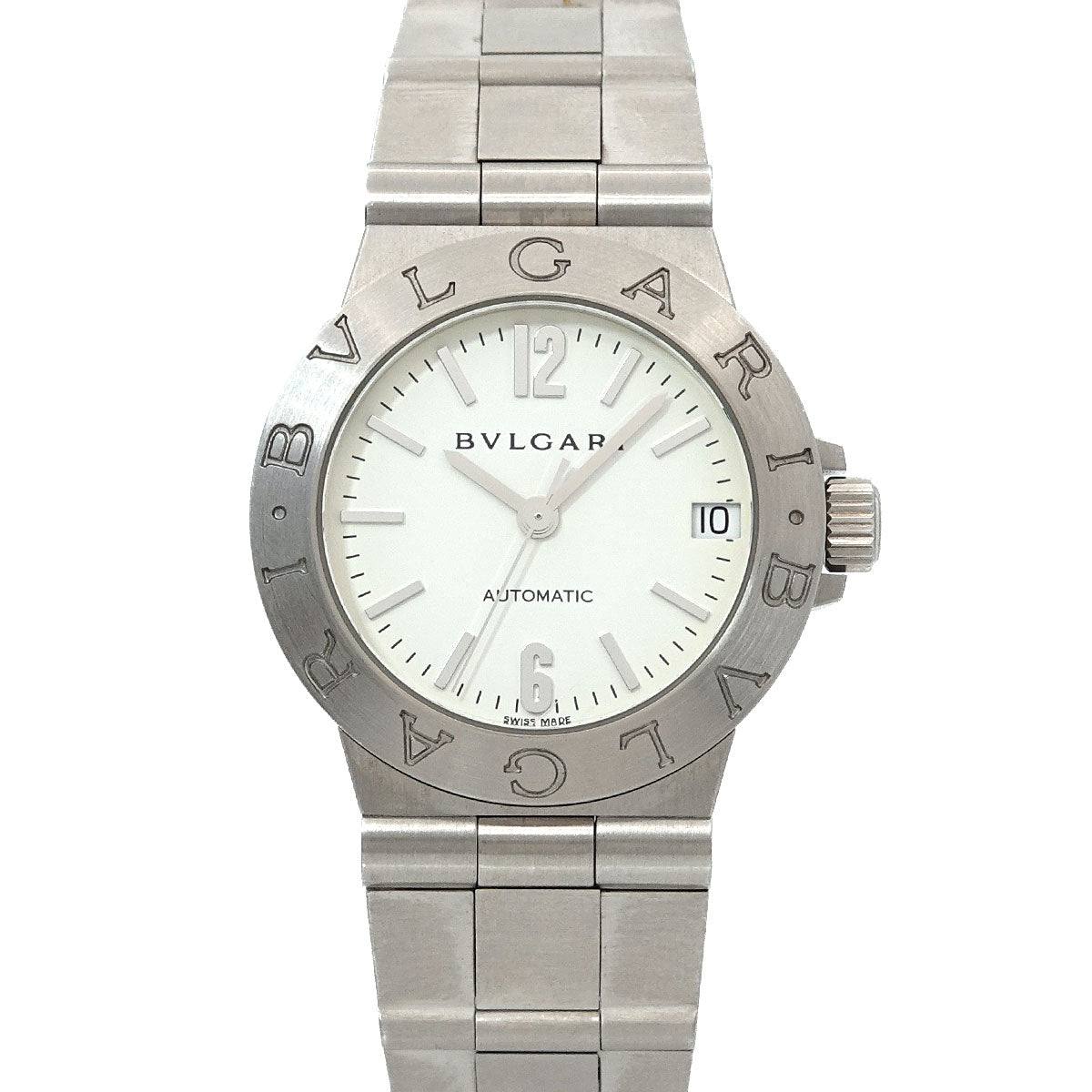 Diagono Sports LCV29S White Dial Automatic Ladies Watch