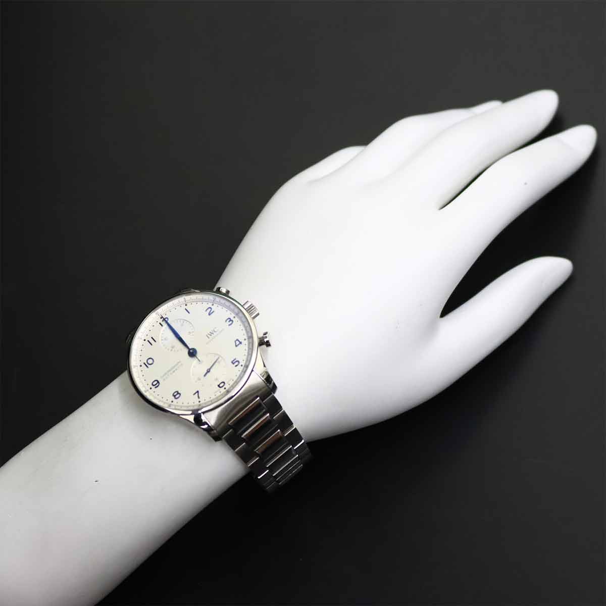 Portuguese IW371617 Chronograph Automatic Silver Dial Mens Watch