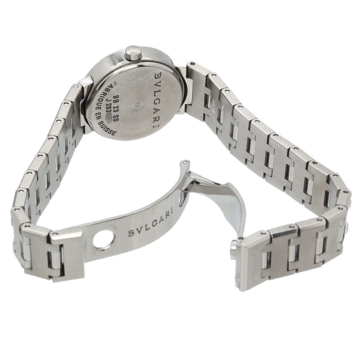 BVLGARIBVLGARI BB23SS Quartz Black Dial Ladies Watch