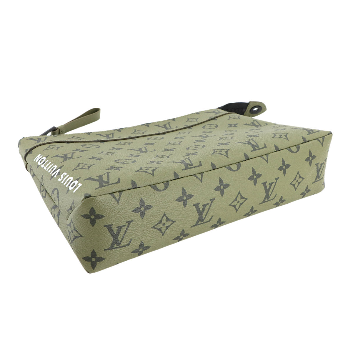 Monogram Pochette Voyage Souple Clutch Bag Khaki M82800