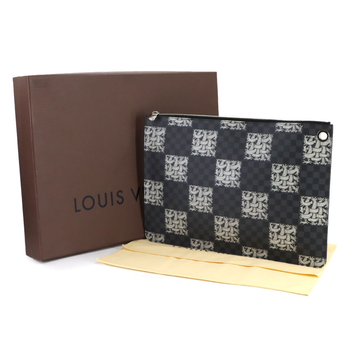 Damie Graphite Christopher Nemeth Pochette Jour GM N61232