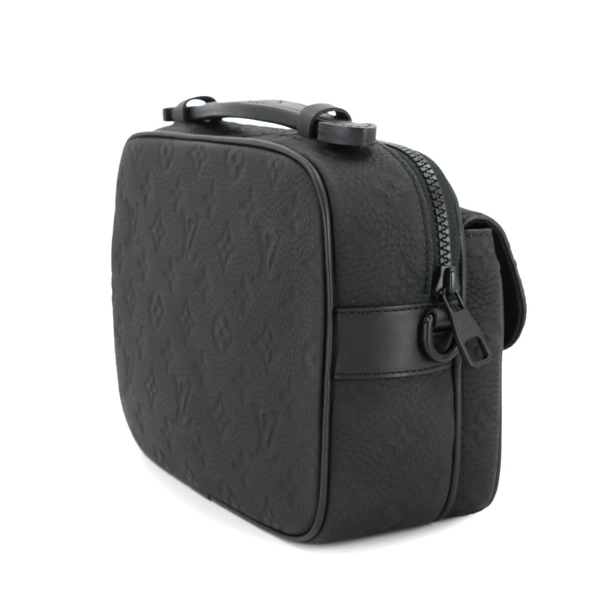 Monogram Taurillon S Lock Messenger Hand Shoulder Bag