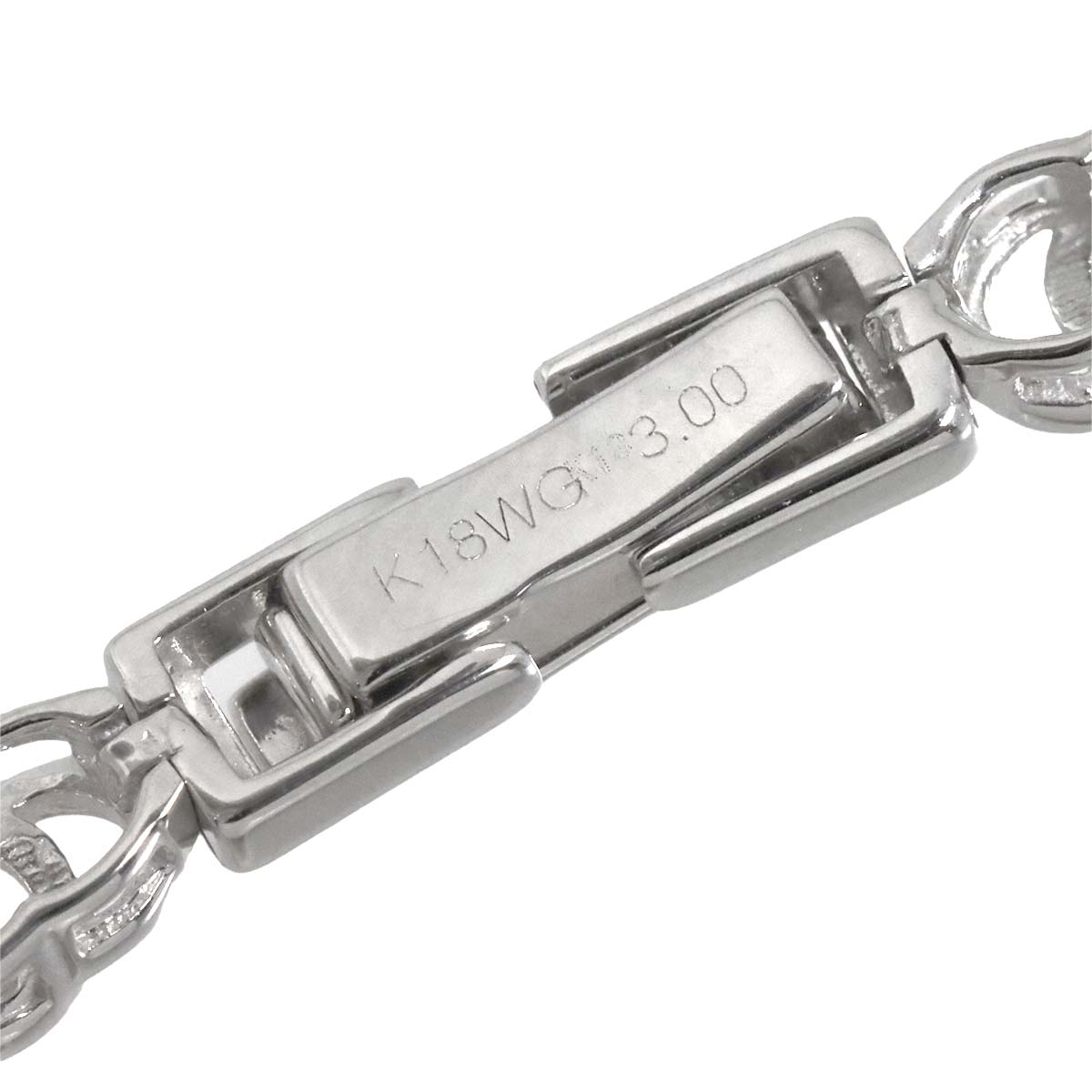 Diamond 3.00ct Bracelet 18K K18 WG White Gold 750 90312081