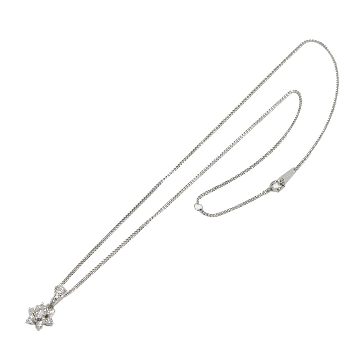 Diamond 0.50ct/0.02ct Necklace Pt Platinum