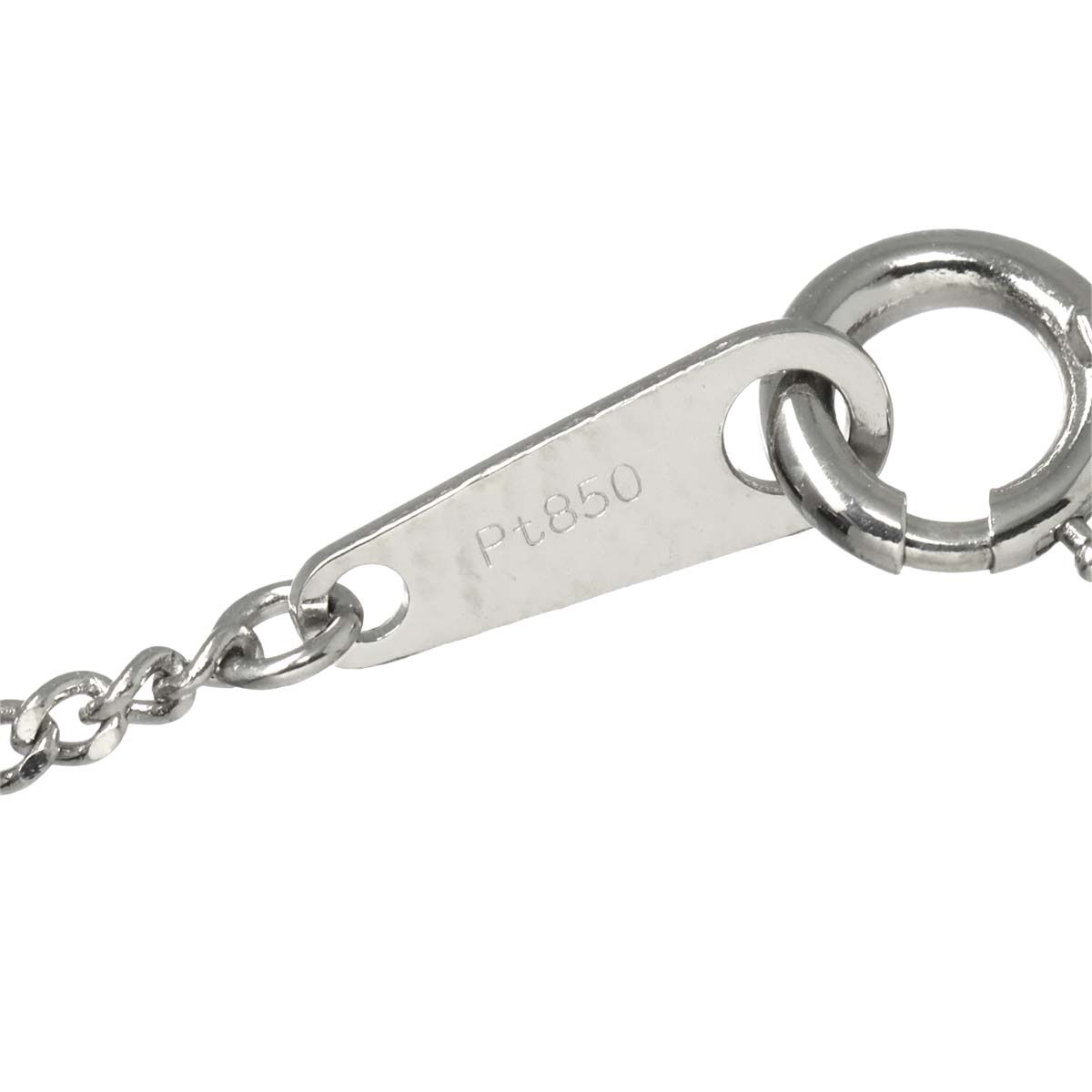 Diamond 0.50ct/0.02ct Necklace Pt Platinum