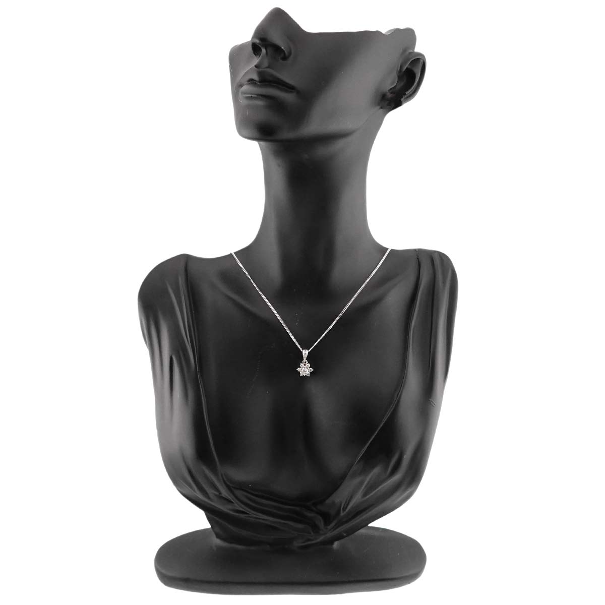 Diamond 0.50ct/0.02ct Necklace Pt Platinum