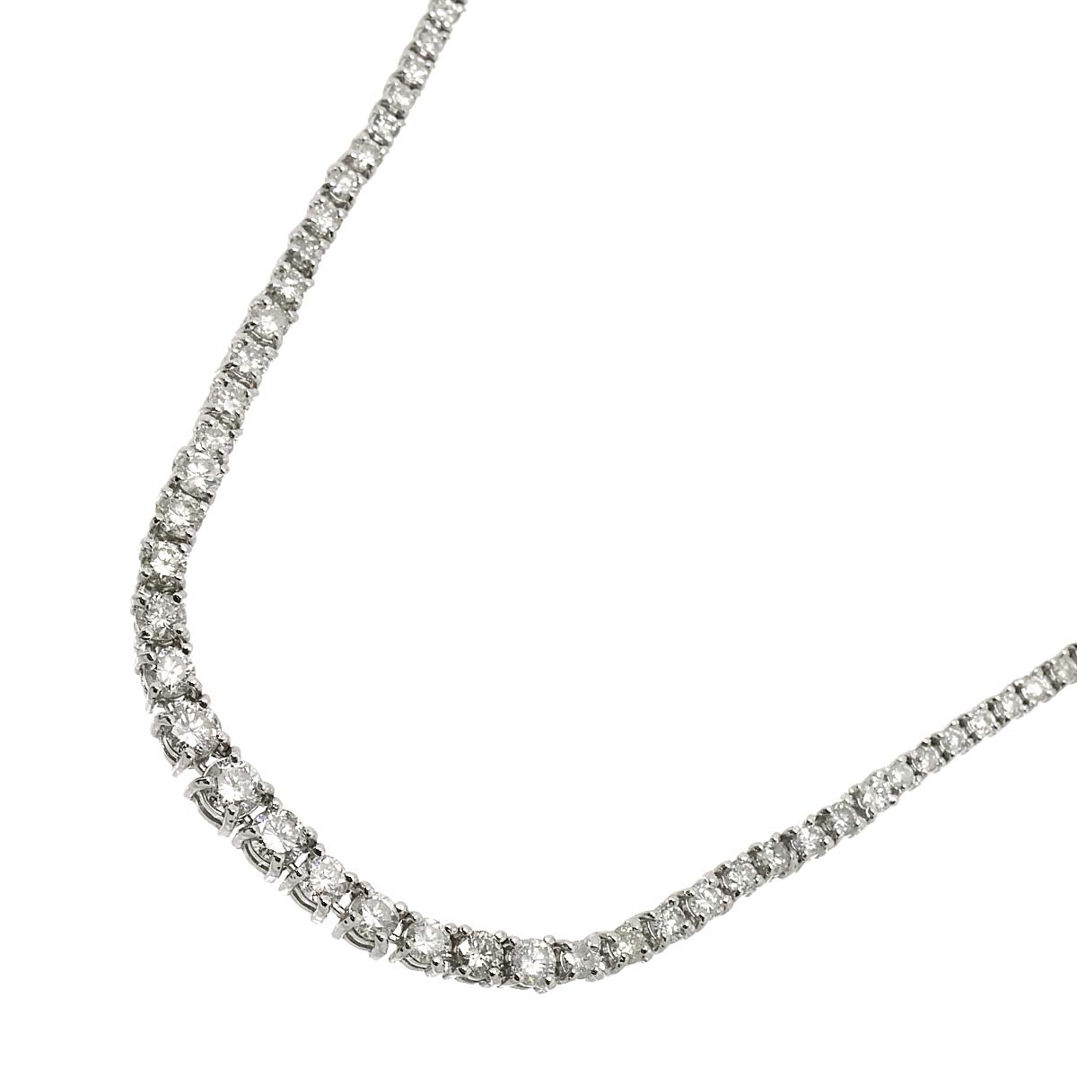 Diamond 6.00ct Necklace Pt Platinum