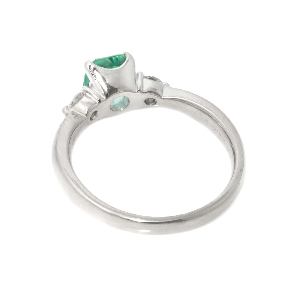 Beryl 0.82ct Diamond 0.20ct Ring Pt Platinum size5.75-6(US)