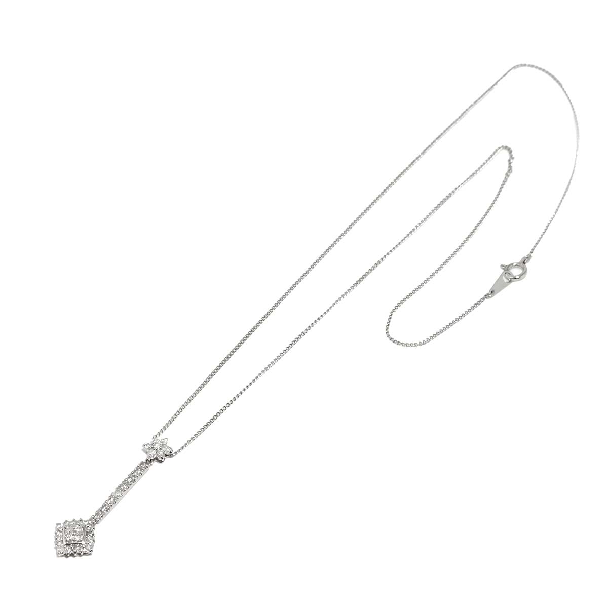 Diamond 0.50ct Necklace Pt Platinum