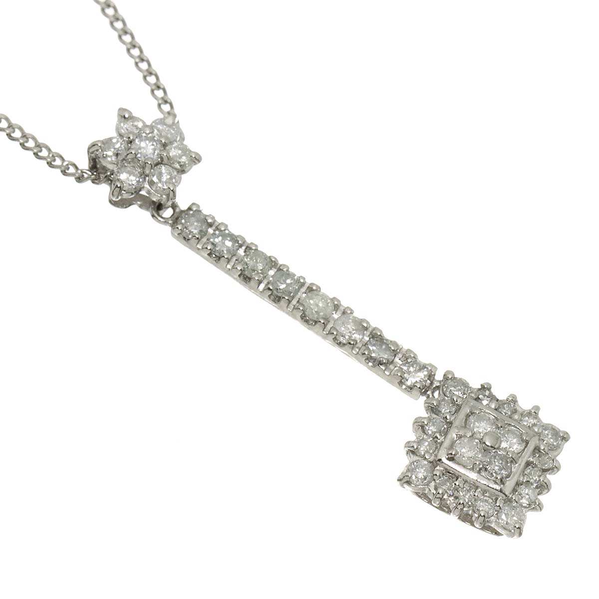 Diamond 0.50ct Necklace Pt Platinum