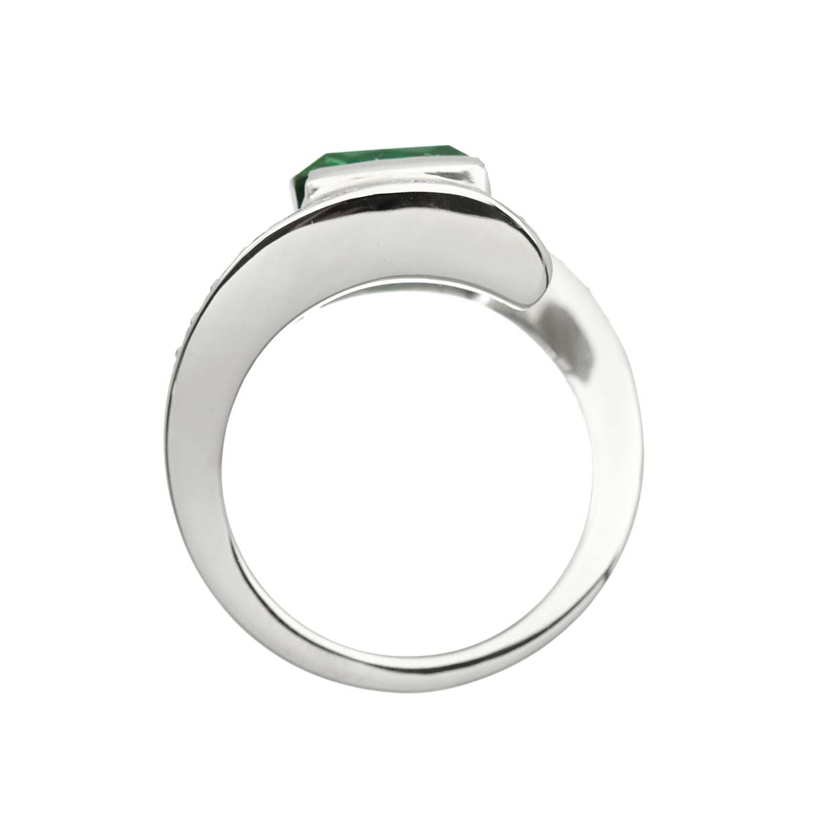 Tourmaline 3.04ct Diamond 0.25ct Ring Pt Platinum size5-5.25(US)