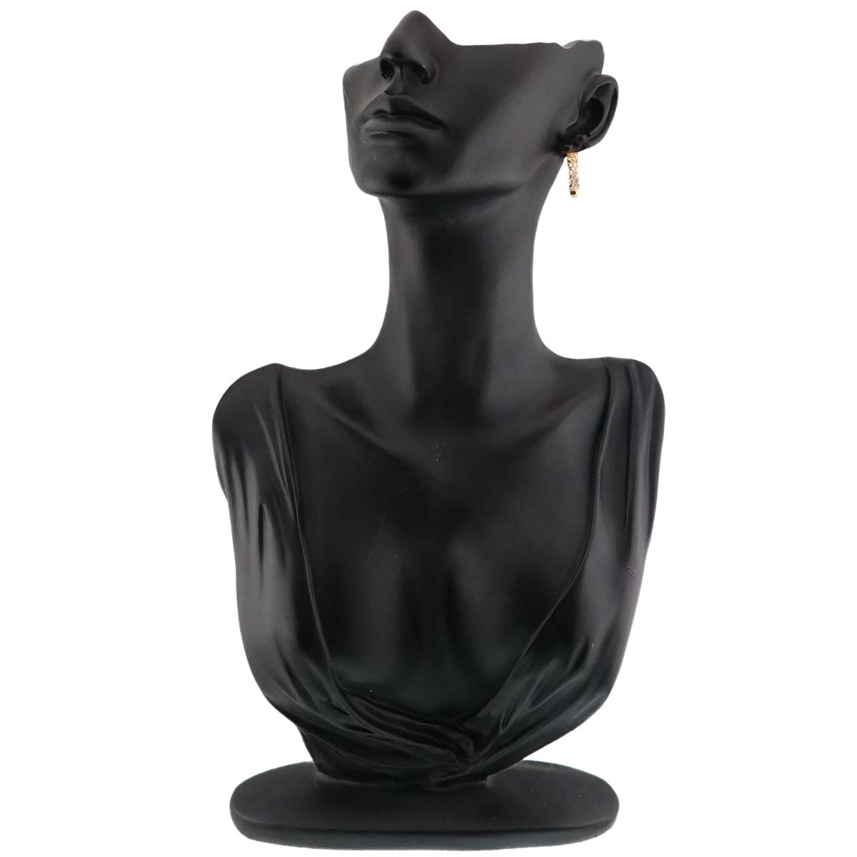 Diamond 0.35ct/0.35ct Earrings Pierced 18K YG Yellow Gold 750