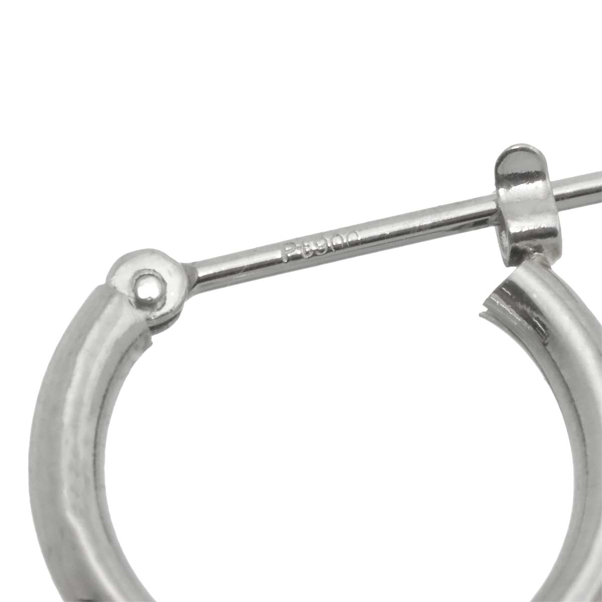 Diamond 0.184ct Earring Pierced Pt Platinum One Piece only